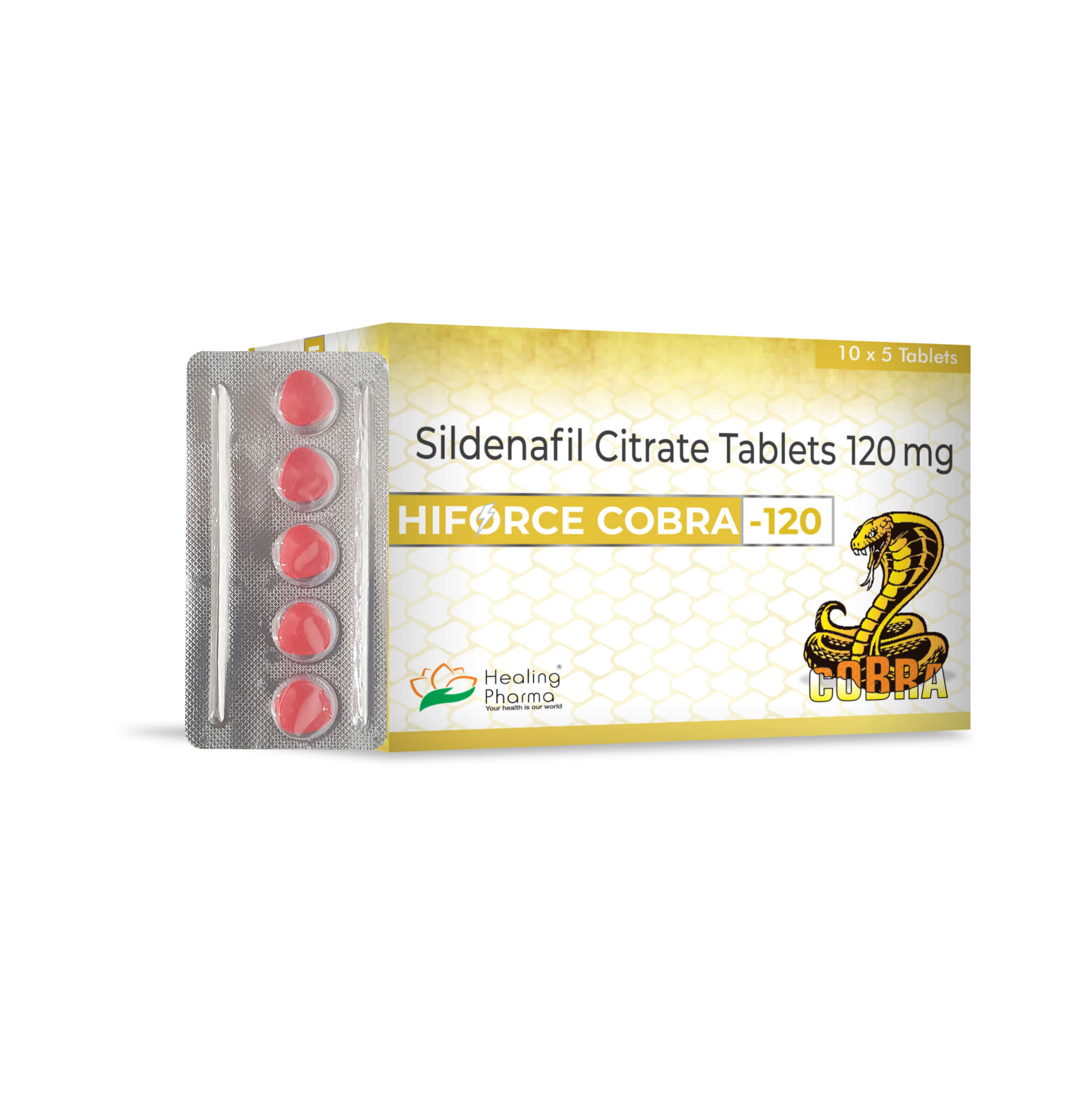 Hiforce Cobra 120 – Healing Pharma India Pvt Ltd – Pharmaceutical