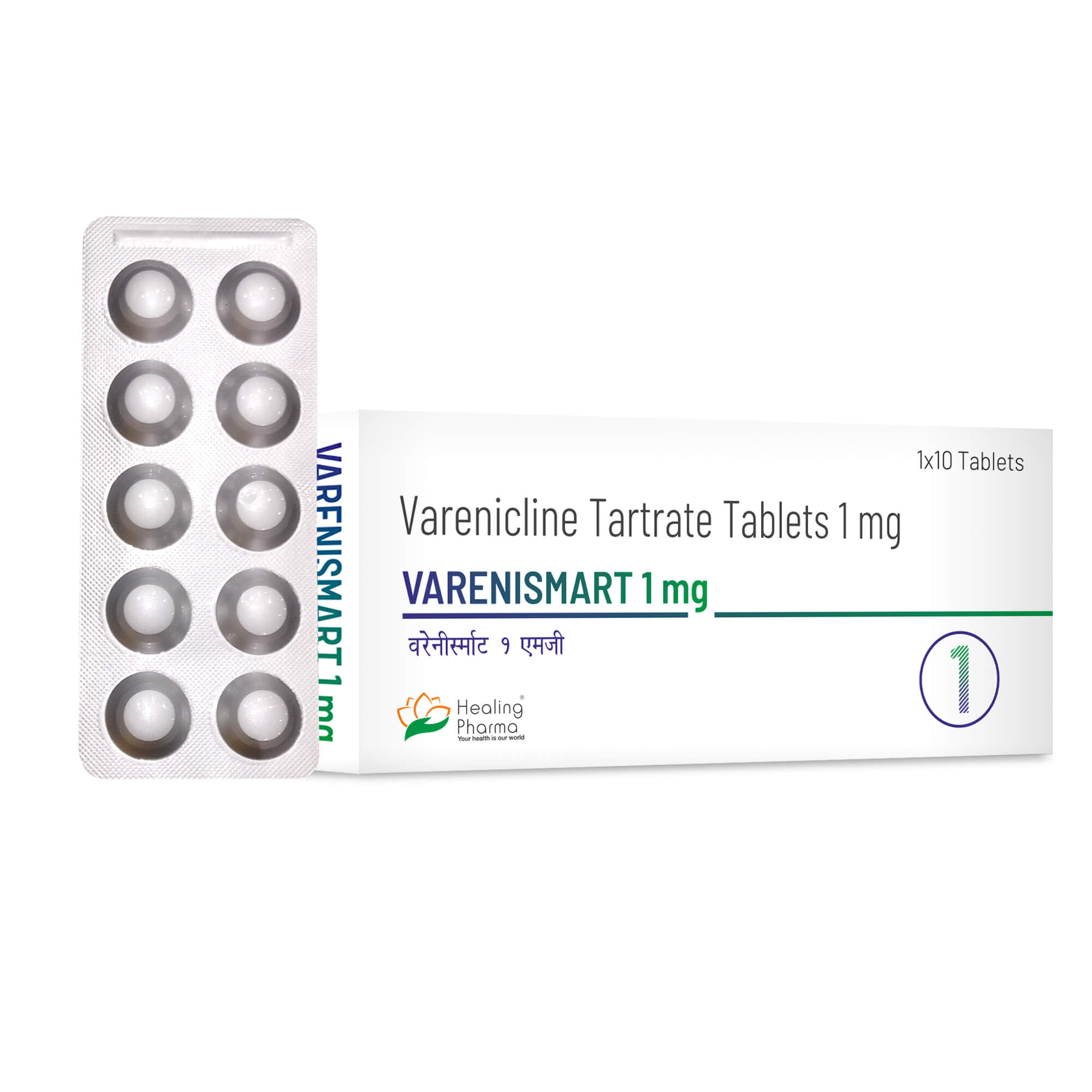 Varenismart 1mg - Healing Pharma India Pvt Ltd