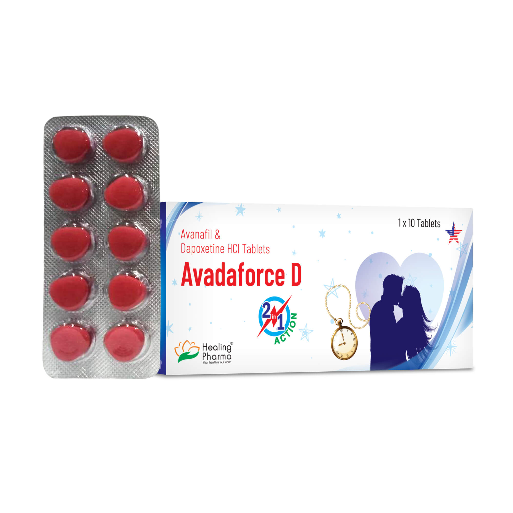 Buy AVANAFIL + DAPOXETINE TABLETS Online – Fast Delivery from India TO  WORLDWIDE - Radhakrishna Medmart,Washington, USA