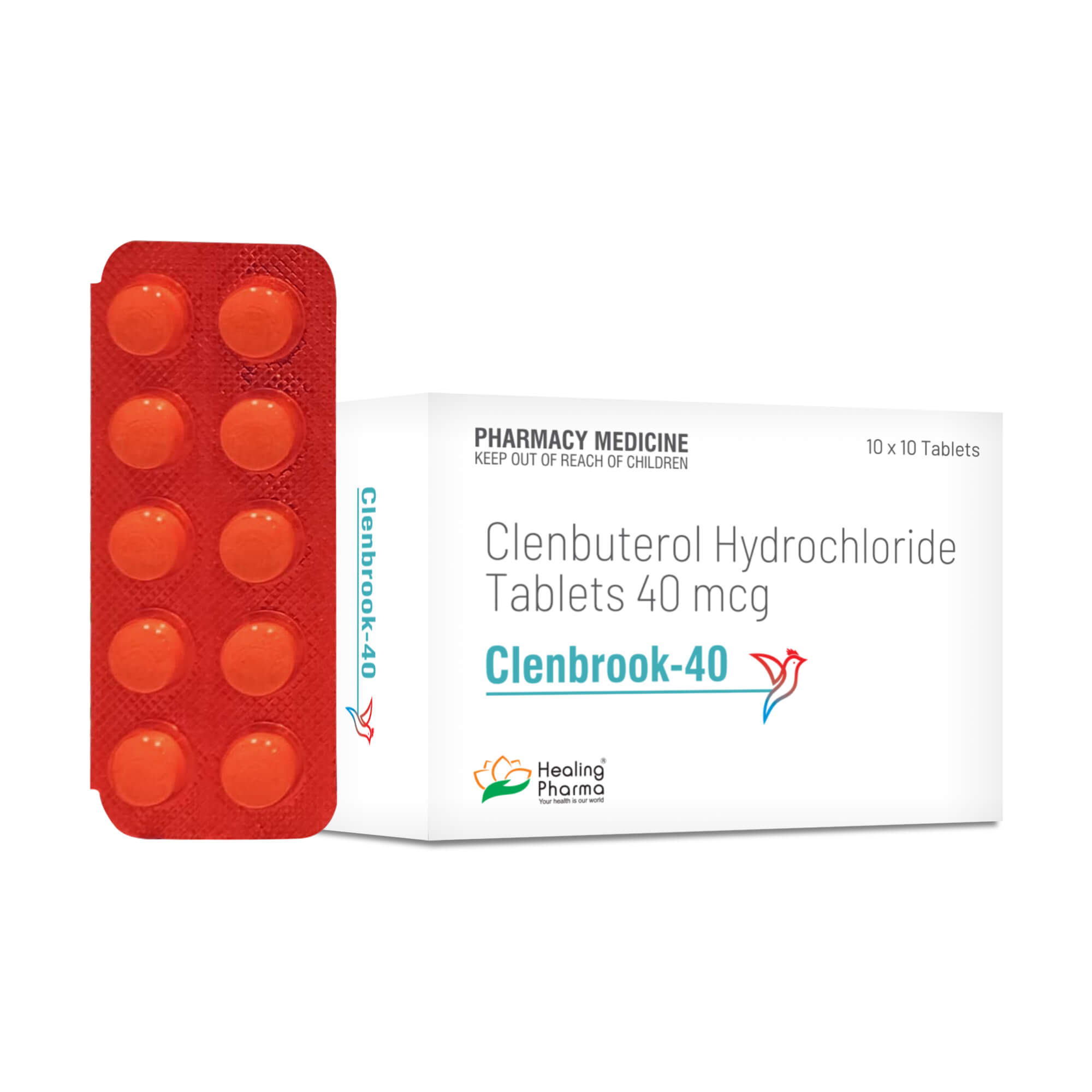 Clenbrook 40 - Healing Pharma India Pvt Ltd