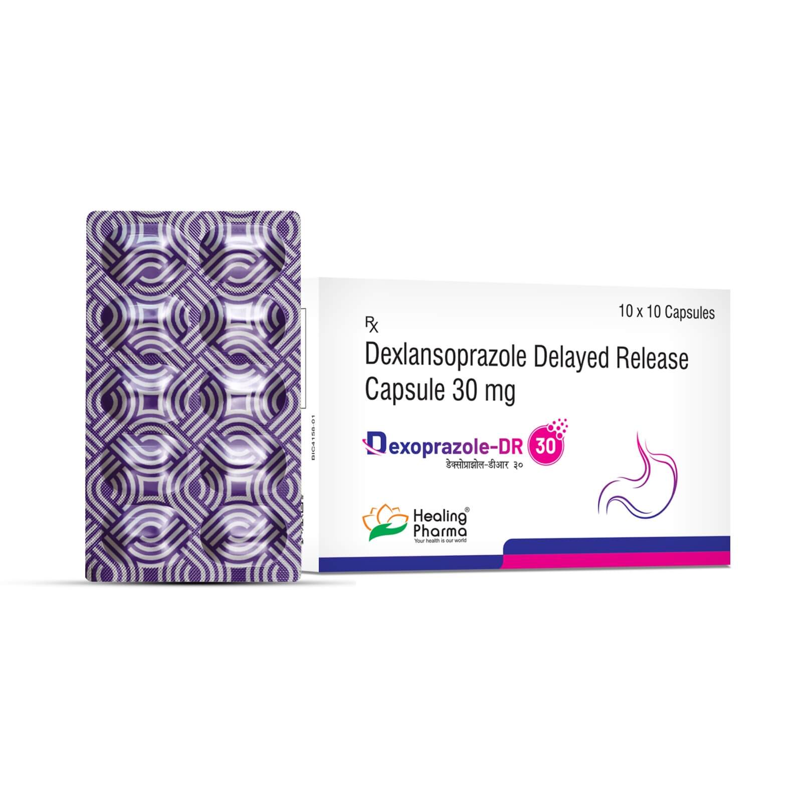 Dexoprazole DR 30 - Healing Pharma India Pvt Ltd